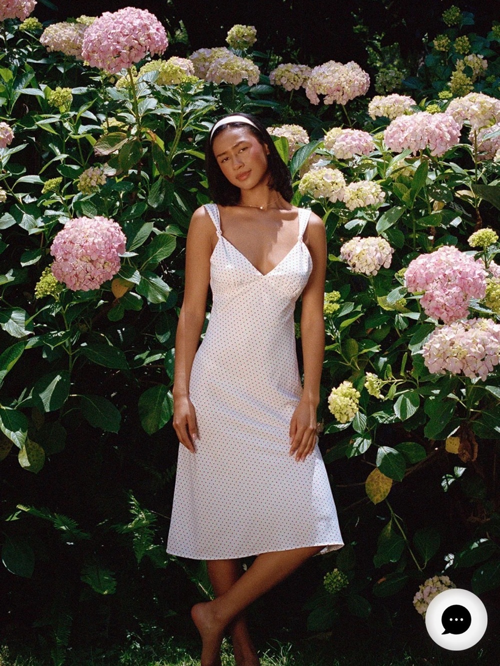 Frankie’s bikini Gem Midi Slip Dress